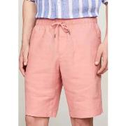 Short Tommy Hilfiger Short rose en lin