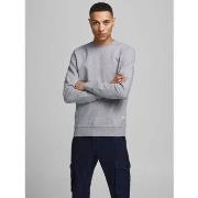 Sweat-shirt Jack &amp; Jones 12181903 CREW NECK-LIGHT GREY MELANGE