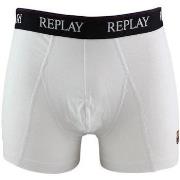 Boxers Replay Boxer Homme Coton UNI Blanc FC BARCELONE