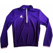 Veste enfant Le Coq Sportif COQ SPORTIF JUNIOR - Sweat 1/2 zip - viole...