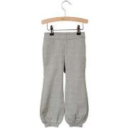 Pantalon enfant Little Hedonist Pantalon large à carreaux gris neuf