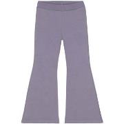 Pantalon enfant Little Hedonist Legging évasé violet neuf