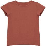 T-shirt enfant Little Hedonist T-shirt terracotta neuf