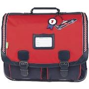 Cartable Tann's Cartable 41 Noe Ref 5-41125 Rouge Bleu 41*33*17 cm