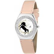 Montre Sc Crystal MF316-LICORNE+BRACELET006-BEIGE