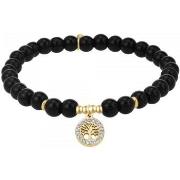 Bracelets Sc Bohème B4180-NOIR-DORE