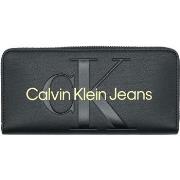 Portefeuille Calvin Klein Jeans Logo Zip Around Wallet