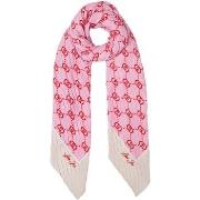 Echarpe Liu Jo Foulard monogrammé plissé