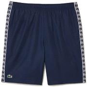 Short Lacoste SHORT BLEU MARINE TENNIS TAFFETAS DIAMANTÉ