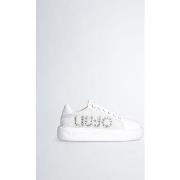 Baskets Liu Jo Sneakers blanches avec logo fantaisie