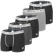 Boxers Serge Blanco Lot de 5 boxers homme en coton Class