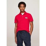 T-shirt Tommy Hilfiger Polo rouge