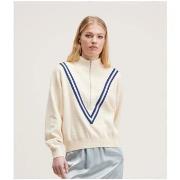 Pull Bellerose Goppo Sweatshirt Ecru