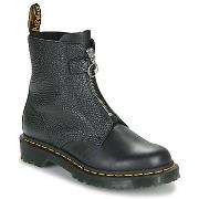 Boots Dr. Martens 1460 Pascal Frnt Zip Black Wanama Black Milled Nappa