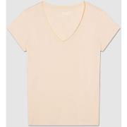 T-shirt Teddy Smith Tee-Shirt MIA Vanille