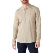 T-shirt Wrangler Polo REFINED Beige