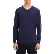 Pull Tom Tailor Pull BASIC V NECK Blue Melange