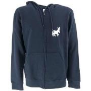 Sweat-shirt Sensa Cunisiun Pull Zip Logo Homme - Bleu