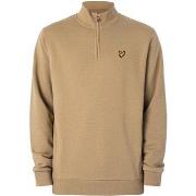 Sweat-shirt Lyle &amp; Scott Sweat-shirt bouclé à quart de zip