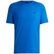 T-shirt BOSS T-SHIRT TEE ACTIVE 4 BLEU EN MATIÈRES STRETCH PERFORMAN