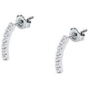 Boucles oreilles Cleor Boucles d'oreilles en argent 925/1000 et crista...