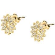 Boucles oreilles Cleor Boucles d'oreilles en argent 925/1000 et zircon