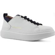 Chaussures Alexander Smith Wembley Sneaker Uomo White Blu WYM2261