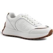 Chaussures Liu Jo Lolo 17 Sneaker Donna White Biscot BF4085PX136