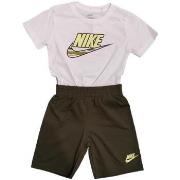 Ensembles de survêtement Nike 86k855-f84_completo_kids_bianco