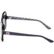 Lunettes de soleil Guess GU7921-H Lunettes de soleil, Noir/Fumée, 57 m...