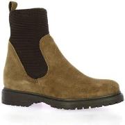 Boots Reqin's Boots cuir velours moka