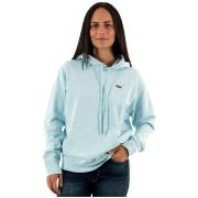 Pull Levis SWEAT CAPUCHE STANDARD TURQUOISE - OMPHALODES - L