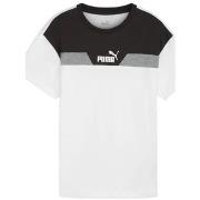 T-shirt enfant Puma TEE-SHIRT COLOR BK BLANC - WHITE - 128