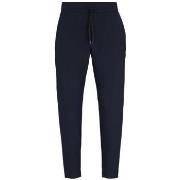 Pantalon BOSS CHINO T-FLEX TAPERED FIT EN TISSU STRETCH DÉPERLANT BLE