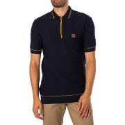 Polo Trojan Polo tissé en maille fine