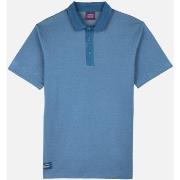 Polo Oxbow Polo manches courtes jacquard texture NORQUAY