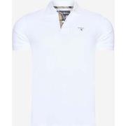 T-shirt Barbour Polo en piqué écossais - robe blanche