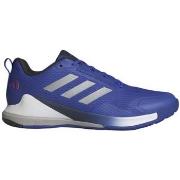 Chaussures adidas CHAUSSURES INDOOR NOVAFLIGHT 2 - LUCBLU/MSILVE/FTWWH...