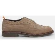 Ville basse Bata Derbies pour homme en daim et cuire