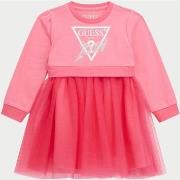 Robe enfant Guess Robe ajustée et évasée à volants en résille pour fil...