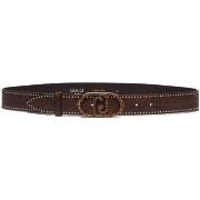 Ceinture Liu Jo Ceinture en cuir avec boucle logotée