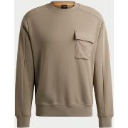 Sweat-shirt BOSS Sweat cargo homme en coton éponge