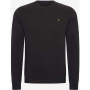 Pull Farah Sweatshirt tim new crew - noir