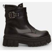 Boots Bata Bottines bikers pour femme avec zip et