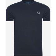 T-shirt Fred Perry T-shirt Ringer - marine