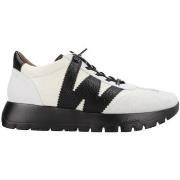 Baskets Wonders ZAPATILLAS BLANCAS DE CORDONES NEGRAS MERI A-2476