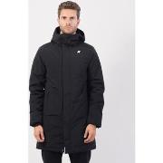 Blouson K-Way Thomas Warm veste longue à capuche