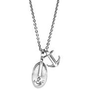 Pendentifs Anchor &amp; Crew Pulley Collier Pendentif London Argent