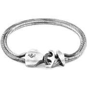 Bracelets Anchor &amp; Crew Bracelet Ancre Delta Chaîne Argent