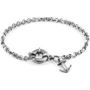 Bracelets Anchor &amp; Crew Bracelet Ancre Clyde II Chaîne Argent